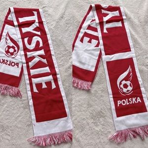 🇵🇱 Tyskie Beer Polska Poland football soccer scarf